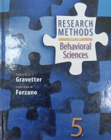 Research Methods for Behavioral Sciences