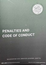 Penalties and Code of Conduct