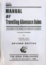 A manual of Travelling Allowance Rules