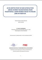 AN IN-DEPTH STUDY OF JOB STATISFACTION AMONG WOMEN TRANSITIONING FROM TRADITIONAL LABOR MARKET ROLES TO ONLINE JOBS IN PAKISTAN